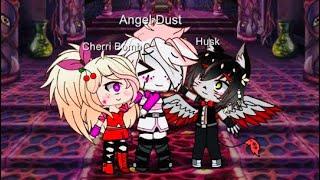 Angel tells Val off (HuskerDust) //Hazbin Hotel//