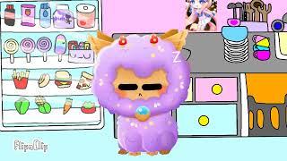 Let take care of baby duddu!#galaxycore #animation #kittycatanimation #kittyworld #art