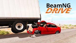 ВОЗМОЖНО ЛИ ВЫЖИТЬ, ЕСЛИ ЗАЛЕТЕТЬ ПОД ФУРУ - BeamNG.drive