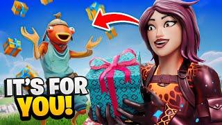 I Gifted 25 Random Fortnite Players...