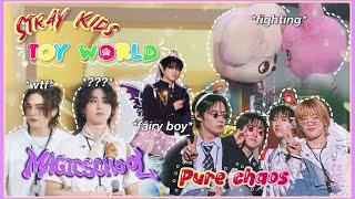 Stray Kids Toy World and Magic School Fanmeetings were PURE CHAOS ft. SKZOO