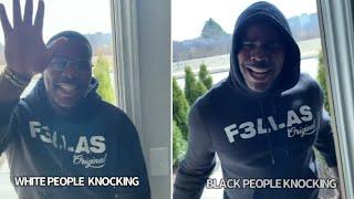 White people knocking vs black people knocking  |  Haha Davis