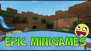 Как открыть секретную комнату в EPIC MINIGAMES II ROBLOX