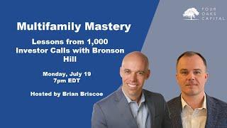 Lessons from 1,000 Investor Calls with Bronson Hill