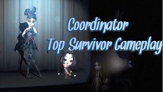 【Identity V】Coordinator - Top Survivor Gameplay