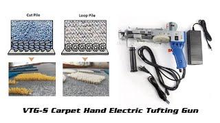 VTG-S carpet making machine rug hand tufting gun for cushion cover_China