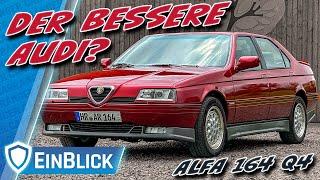 Die VERGESSENE Allrad-Limo? Alfa Romeo 164 Q4 (1994) - Wird der seltene 164 Q4 völlig unterschätzt?