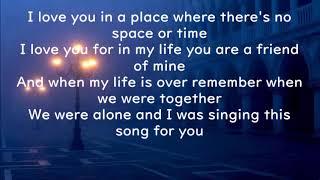 The Carpenters   A Song For You  lyrics