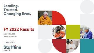 STAFFLINE GROUP PLC - Full Year Results