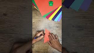 How to make paper spider|#amazing #fun #shorts #reels #art #craft #kidsvideo #papercraft #paper