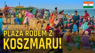 The worst beach in the world!  INDIA - MADRAS