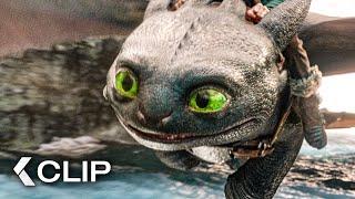 Hiccup and Toothless' First Flight Scene - HOW TO TRAIN YOUR DRAGON (2025)