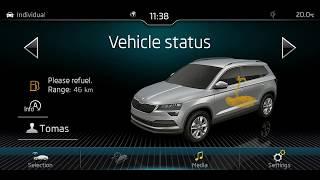 ŠKODA KAROQ MIB trailer