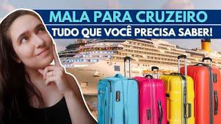 MALA PARA CRUZEIRO | Manual Completo - O que vestir no navio? | Roupas, Festas, Itens Proibidos