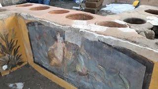 Gab es Fast Food in Pompeji? Beeindruckendes Thermopolium freigelegt