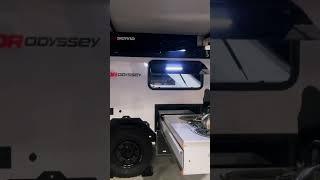 AOR Odyssey is the best small hybrid off-road camper! Beautiful!