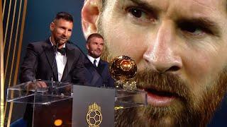 LIONEL MESSI WINS HIS 8TH BALLON D'OR 