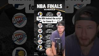 The NBA Leaked the Script for Game 6 