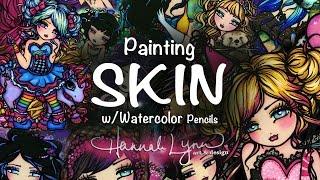 Skin Flesh Painting Tutorial-Hannah Lynn Art