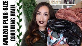 AMAZON - FALL Plus Size Clothing Haul!! | Uhapi Beauty