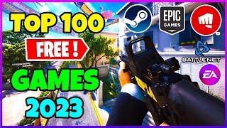 Top 100 FREE Games you should play in late 2023. (UPDATED)