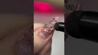 МК ДИЗАЙН НОГТЕЙ| пищевая плёнка #маникюр #nail #ногти