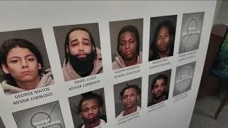 NYPD announces two large gang takedowns in the Bronx