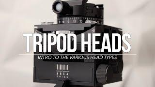 Tripod Heads: Intro to the Various Head Types