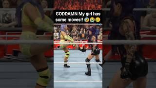 The Captain Kicking Ass | WWE 2K24 (Women's myRISE: Unleashed)