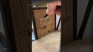 Daily Diorama Update: Miniature medieval door 