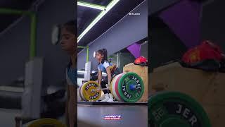 9-year-old Arshia Goswami deadlifts 75 kg! 