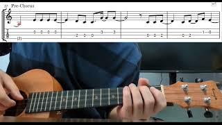 The Spectre (Alan Walker) - Easy Beginner Ukulele Tab With Playthrough Tutorial Lesson