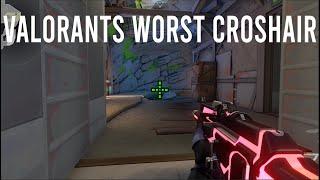 I Used The Worst Crosshair In Valorant