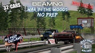 BEAMNG DRAG RACING- WAR IN THE WOODS NO PREP EP.1 -BeamNG.DRIVE /CRASHBOSSTV