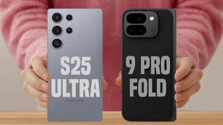 Samsung Galaxy S25 Ultra Vs Google Pixel 9 Pro Fold Ultimate Specs Comparison