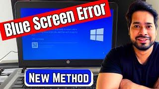 How To Fix Blue Screen Error on Windows 10 / 11 (New Method)