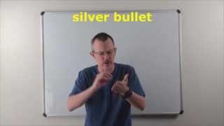 Learn English: Daily Easy English Expression 0759: the silver bullet