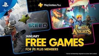 PlayStation Plus - Free Games Lineup January 2019 | PS4