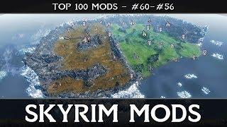 SKYRIM MODS - TOP 100: #60-56 - Iconic Quest Mods, Ultimate Fire & Dialogue!