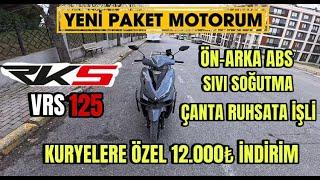 RKS VRS125 PAKETE HAZIRLIK | KURYELERE ÖZEL 12.000 ₺ İNDİRİM !