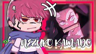 •|Sukuna Jujutsu Kaisen react to Nezuko Kamado|•// KNY// gacha club /