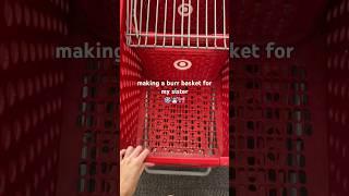 Building a burr basket️ #christmasshopping #christmas #targethaul #shopwithme #shoppinghaul #target