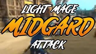 My Best LIGHT MAGE Performance on an ATTACK so far (Midgard)