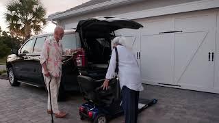Harmar Interior Hybrid Lift for Transporting Mobility Scooters & Power Wheelchairs in Vans & SUVs
