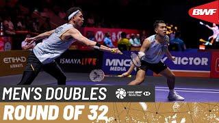 KAPAL API Indonesia Open 2025 | Lundgaard/Vestergaard (DEN) vs. Alfian/Ardianto (INA) [6] | R32