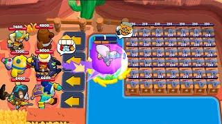 100% Lucky Fang vs Unlucky!! Brawl Stars Funny Moments & Glitches & Fails 1248