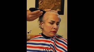 woman headshave punishment by man