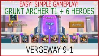 Vergeway Chapter 9 Stage 1 (Lords Mobile) Vergeway Bab 9 Stage 1