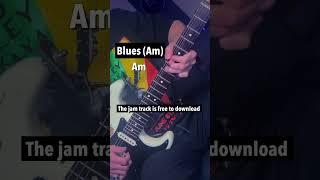 Slow Blues guitar licks - A minor 