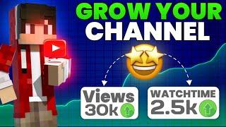 Grow Your Minecraft Channel In 2025! || How To Grow a Gaming Channel in 2025!